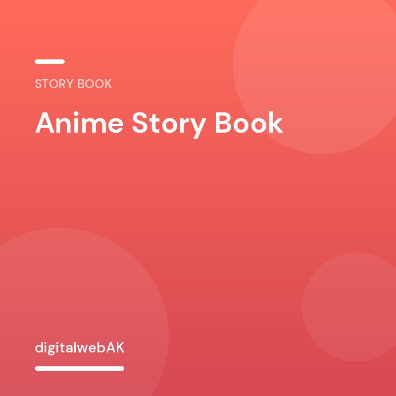 Anime Story Book cover